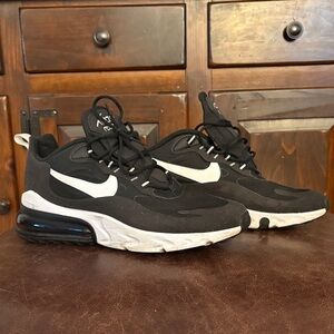 Nike Black and White Athletic Shoes